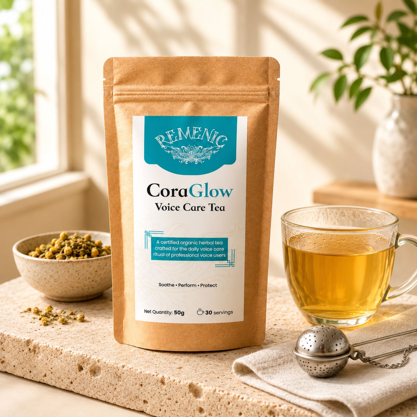 CORAGLOW VOICE CARE TEA