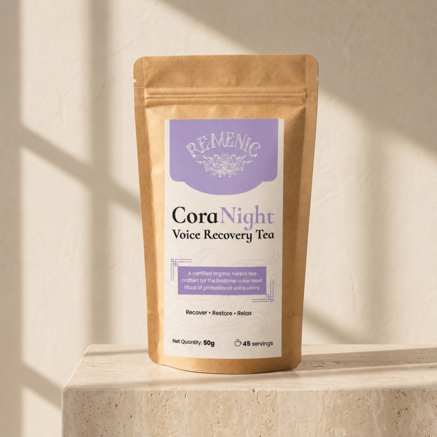 CORANIGHT VOICE RECOVERY TEA