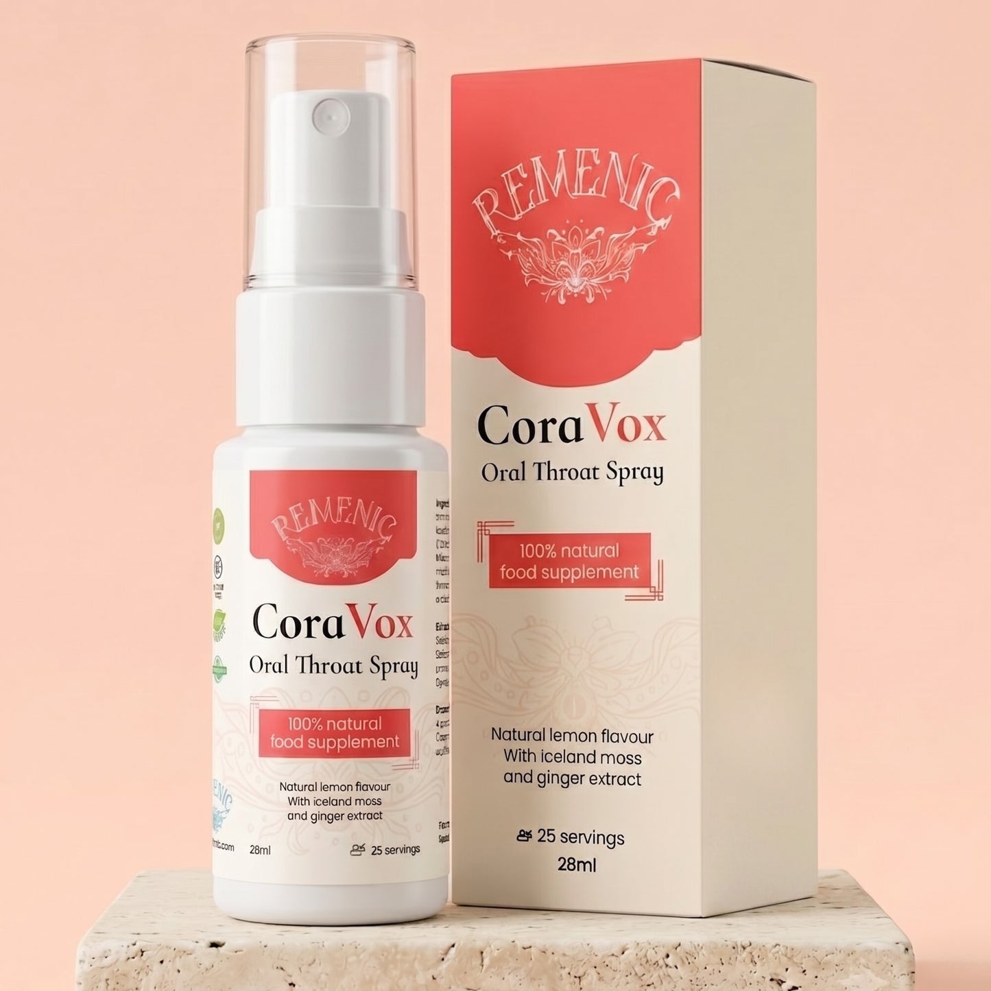 CORAVOX ORAL-HALSSPRAYS