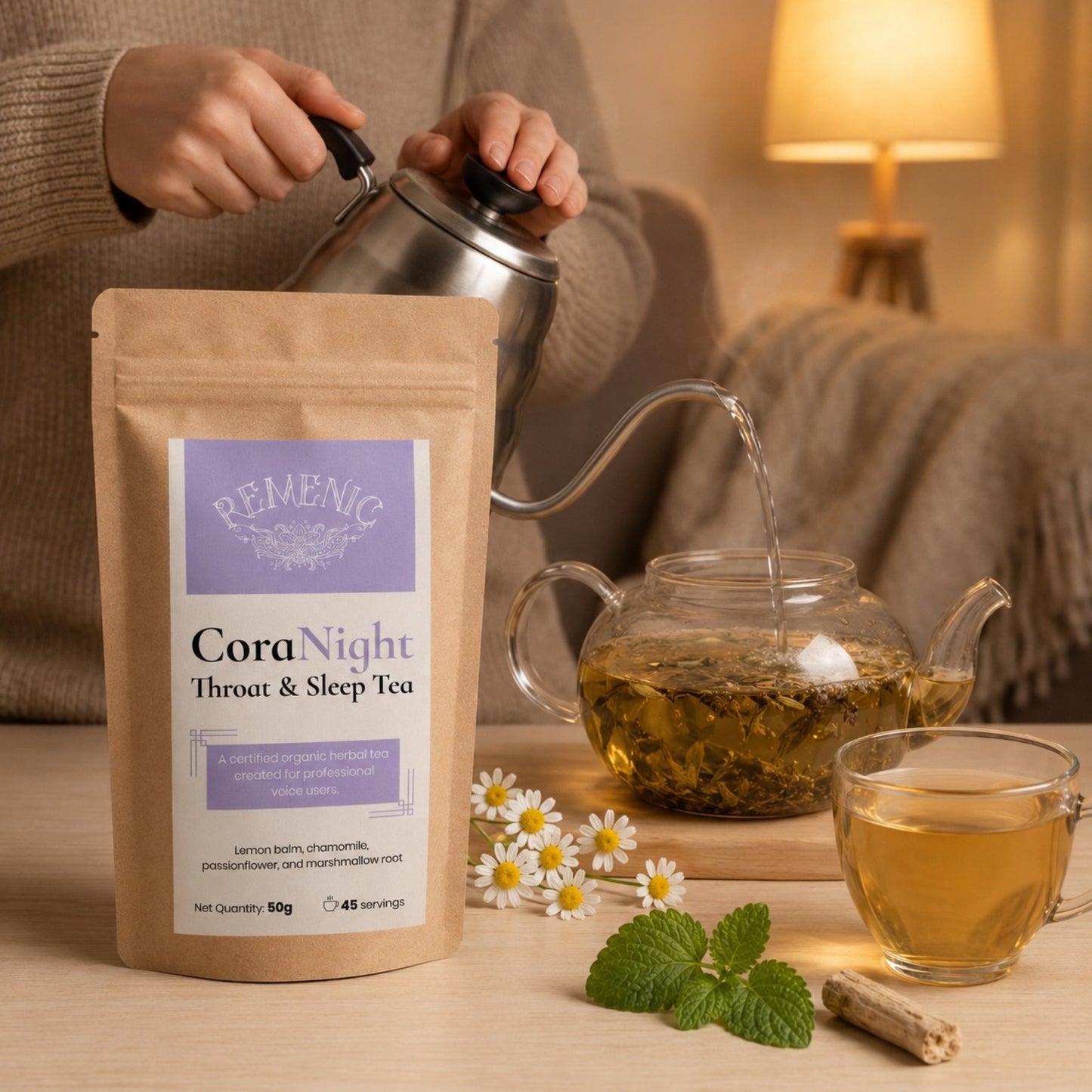 CoraNight Throat & Sleep Tea