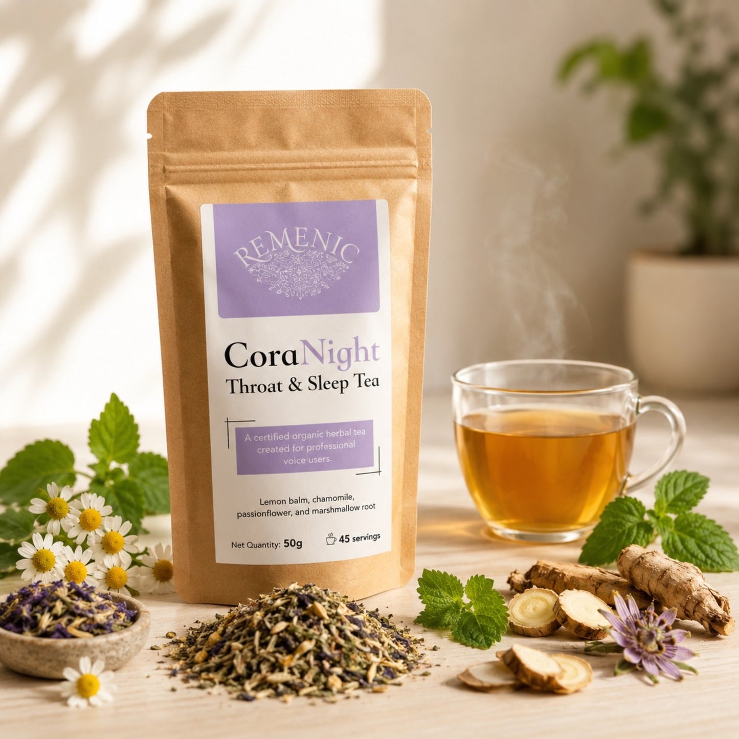 CoraNight Throat & Sleep Tea